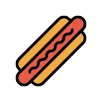 Hot Dog SVG Icon